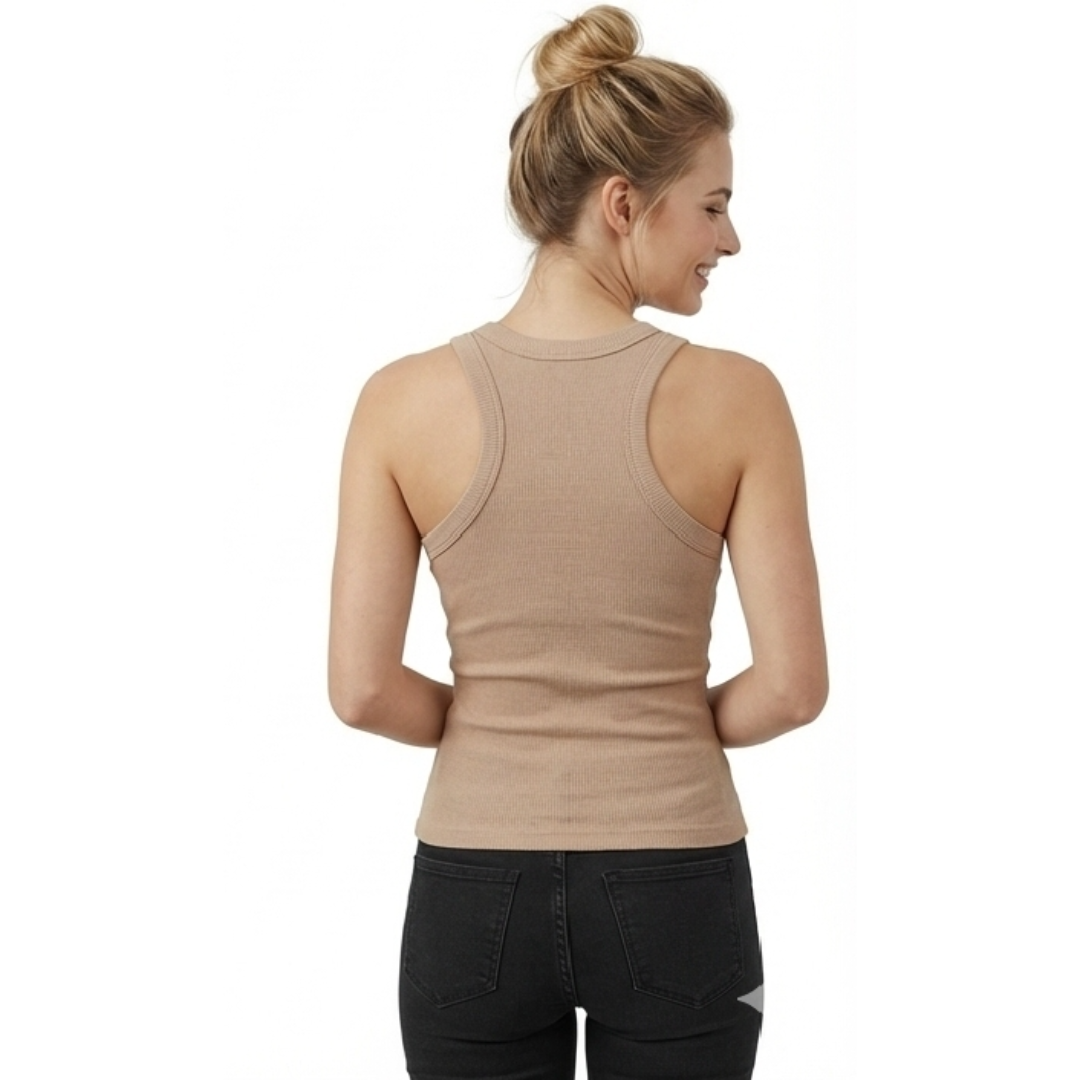 Gorgesto Essential Ribbed Tank - Image 4