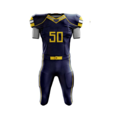 Gorgesto "Victory" Navy & Gold Football Uniform