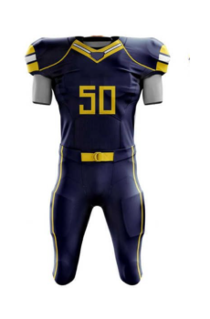 Gorgesto "Victory" Navy & Gold Football Uniform