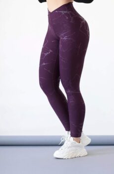 Gorgesto Ethereal-Marble Sculpting Leggings